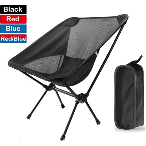 Ultralight Outdoor Folding Camping Chair Picnic Foldable Tourist Hiking Travel Beach Backpack Chair Rest Portable Fishing Chair