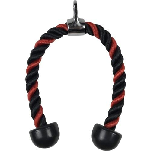 70cm Triceps Rope Pull Down Cord Heavy Duty Rope for Home Gym Bodybuilding Exercise Gym Workout Fitness