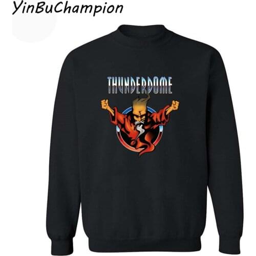 Thunderdome Hardcore Hoodies Mens Sweatshirt Men Harajuku Vintage Tracksuit Hip Hop Camisa Oversized Hoodie Men Tracksuits