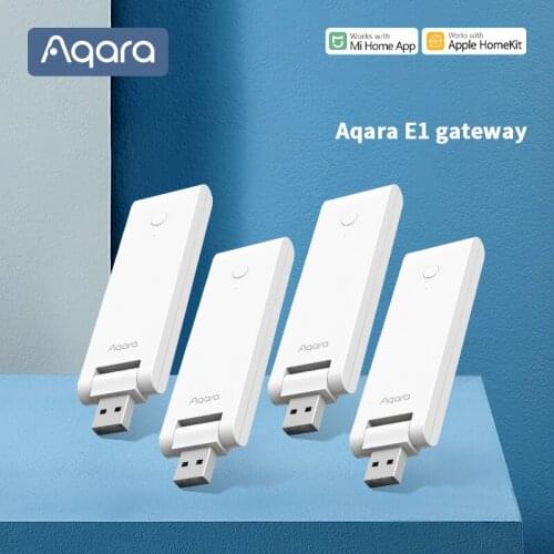 New AQARA E1 Zigbee Hub USB Smart Gateway Aqara Hub Wireless Zigbee Connect Remote For Xiaomi MIHOME For Apple Homekit