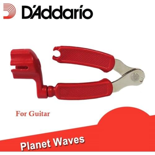 D'addario Planet Waves Pro-Winder String Winder and Cutter, Guitar or Bass, Limited Edition Red