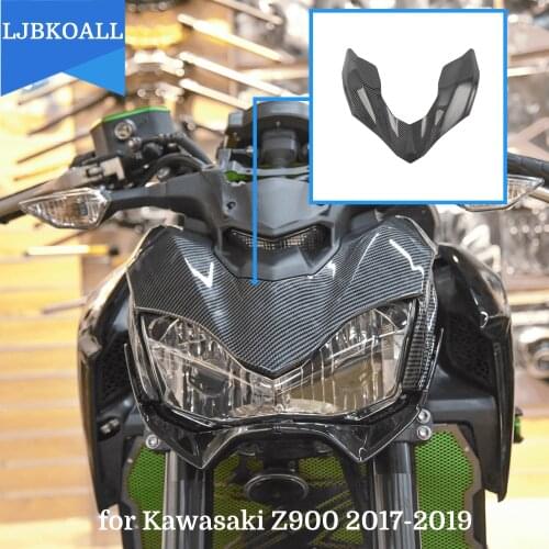 Z 900 Motorcycly Upper Headlight Cover Side Bracket Support Frame Cover for Kawasaki Z900 2017 2018 2019 Accessories