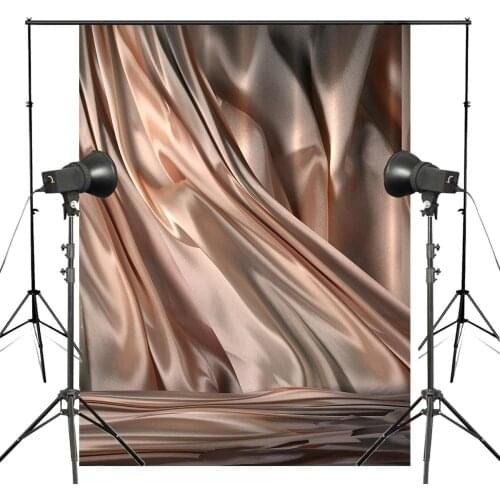 Abstract Khaki Photography Backdrop Satin Background Photo Studio Props Wall 5x7ft Cloth Backdrop