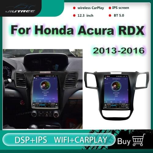 Vertical Screen Android Car Radio For Honda Acura RDX 2013 2014 2015 2016 Auto Stereo Multimedia Player GPS Navigation Head Unit