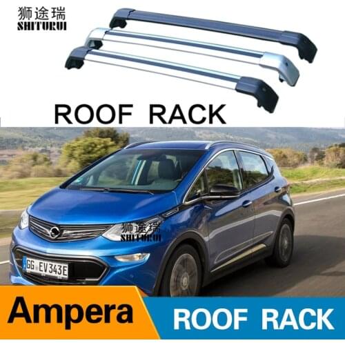 2Pcs Roof bars For OPEL Ampera Hatchback 2017 2018 2019 2020 Aluminum Alloy Side Bars Cross Rails Roof Rack Luggage CUV SUV