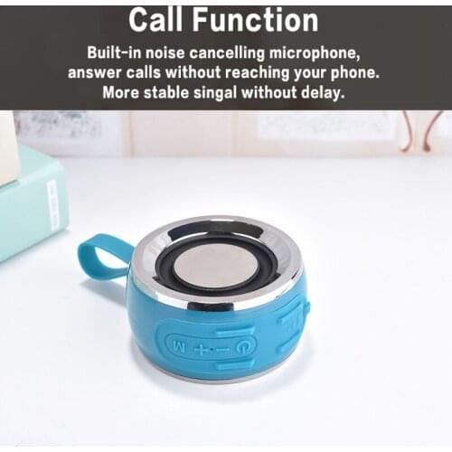 TG146 Wireless Bluetooth-compatible Speakers Mini Column Portable Speaker Soundbar Outdoor Sports Waterproof Music Center System