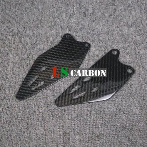 For Kawasaki ZX6R ZX-6R 2019+ Full Carbon Fiber Motorcycle Accessories Heel Plates Side Panels