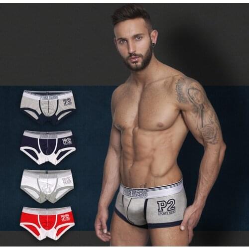 Pink Hero Brand Mens Underwear Boxers Knickers Mens Boxer Shorts Sexy Underpants Male Underwear Men Cueca Masculina Boxer Homme