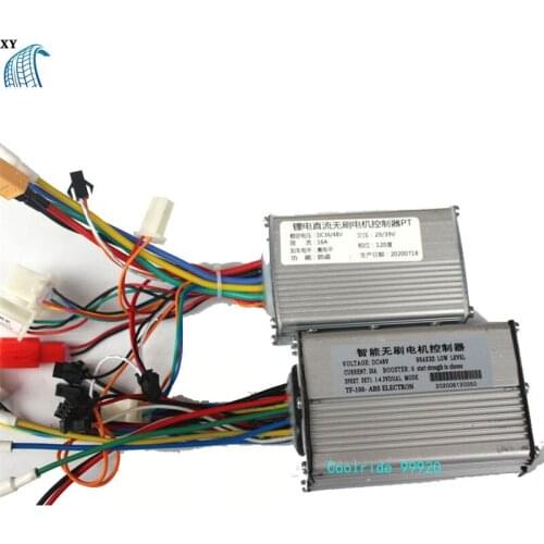 Coolride Electric Vehicle Lithium Battery Bicycle Scooter Brushless Motor Intelligent Controller 36v/48v 250W Modification