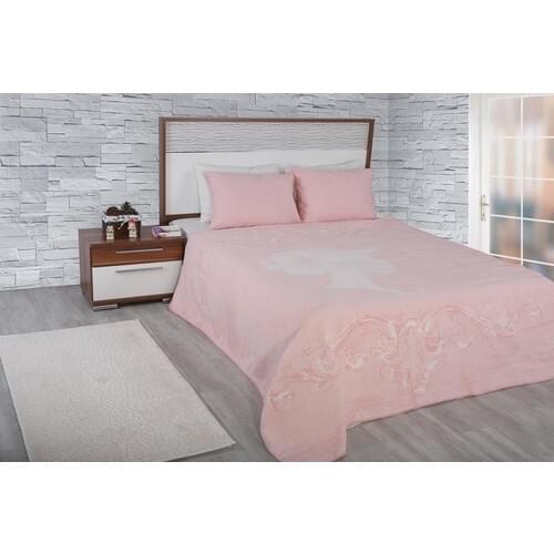 Dinarsu Double Personality Cotton Blanket Belinda Pink