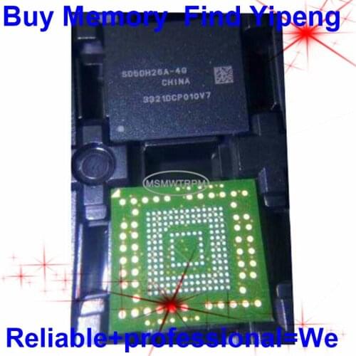 SD5DH26A-4G BGA153Ball EMMC 4GB Mobilephone Memory New original and Second-hand Soldered Balls Tested OK
