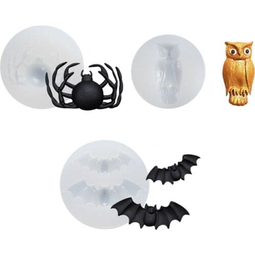 Halloween Chocolate silicone mold Animal Chocolate Silicone Mold Mousse dessert mould Cake Chocolate Mold Cake Tools