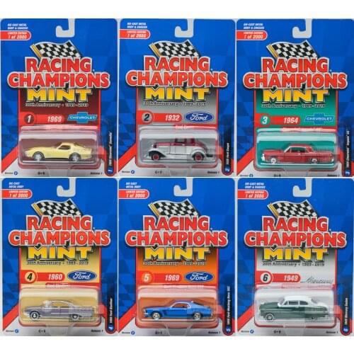 1/64 Ford mercury Chevrolet Vehicles Collection Metal Die-cast Simulation Model Cars Toys