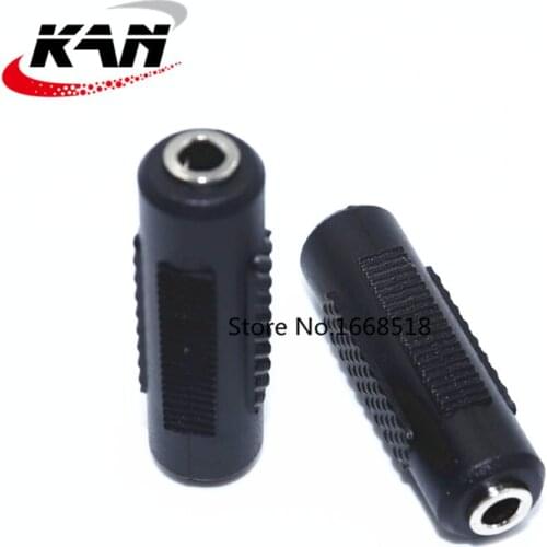 Mini 3.5mm Female to Female F/F Jack Stereo Audio Adapter Converter Connector Audio Adapter Coupler Metal Gold Plated Connector