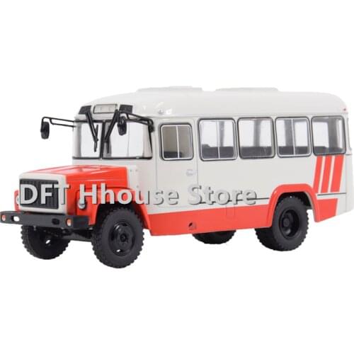 1:43 Toy Russia Metal Toy Alloy Bus car Toy KAVZ-3976 Bus car Model Miniature Scale Model Bus car Toys For Children Ornaments