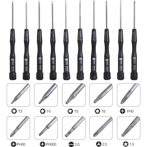 10 in 1 Screw Driver Tool Kit For Samsung iPhone Xiaomi Phone Laptop BST8800C With Phillips Torx Head Repair Tools Sets