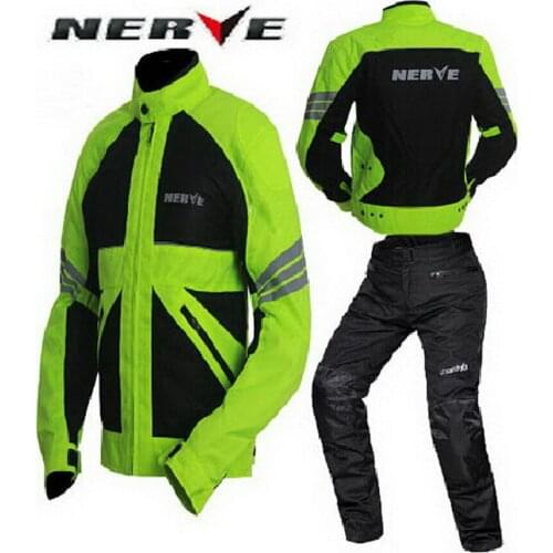 Authentic Germany NERVE summer reflective motorcycle riding clothes Breathable drop resistance motorbike clothing mesh Blanca