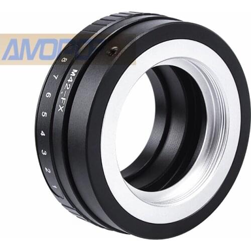 M42 to FX Tilt Adapter, M42 Screw Lens to Fujifilm FX E1 E2 A1 T1 M1 T10 X-PRO2 cameras