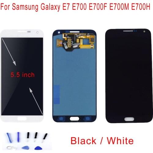 STARDE Replacement LCD For Samsung Galaxy E7 E700 E700F E700M E700H LCD Display Touch Screen Digitizer Assembly 5"