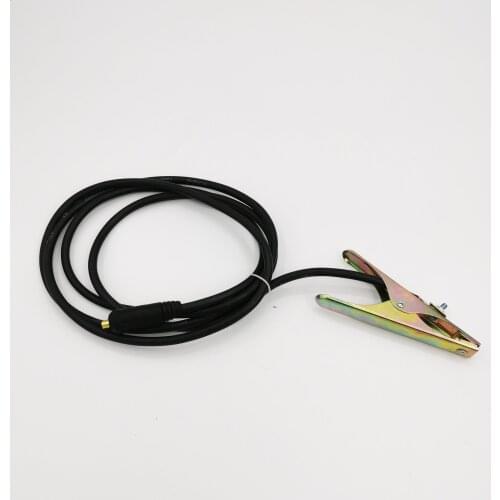 Welding Machine 300A Earth Clamp with 16mm2 3M Cable and Cable Connector Male Plug DKJ10-25
