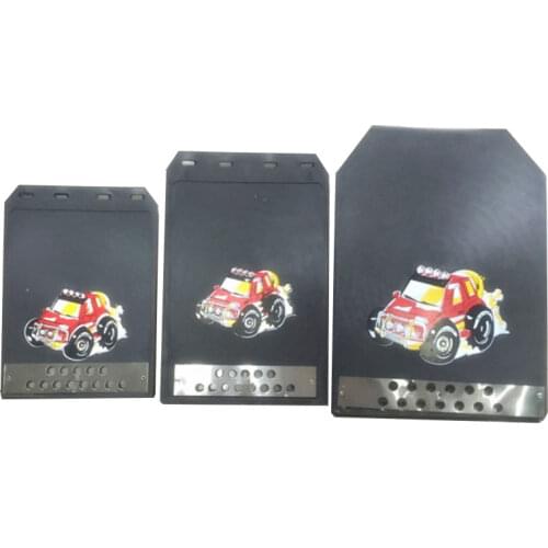 Universal mud flaps for SUV car pickup mud guards universal car fender mudguards 2pcs