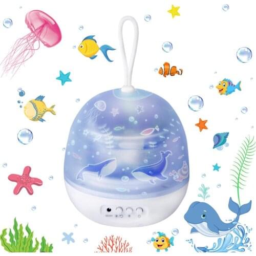 Star projector moon Lamp starry Night Light LED star light lampara luna USB Party rechargeable night light for child or girf