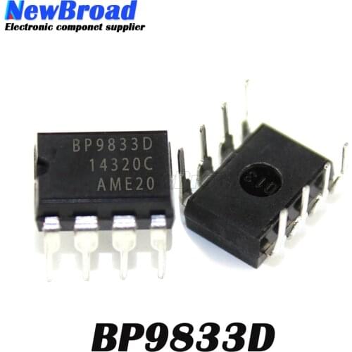 10PCS BP9833D DIP-8 9833D DIP BP9833 DIP8 non-isolated step-down constant current LED driver chip new original