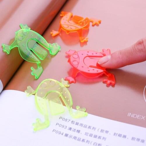 50PCS Color Mini Transparent Jumping Frog Birthday Party Baby Shower Kids Party Favors Children Toys Finger Game Pinata Fillers