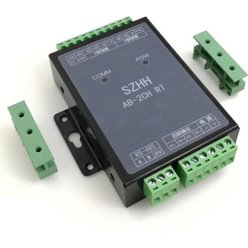 AB-2CH RT high-speed remote encoder counting module 2 sets of AB high-speed counting MODBUS communication interface