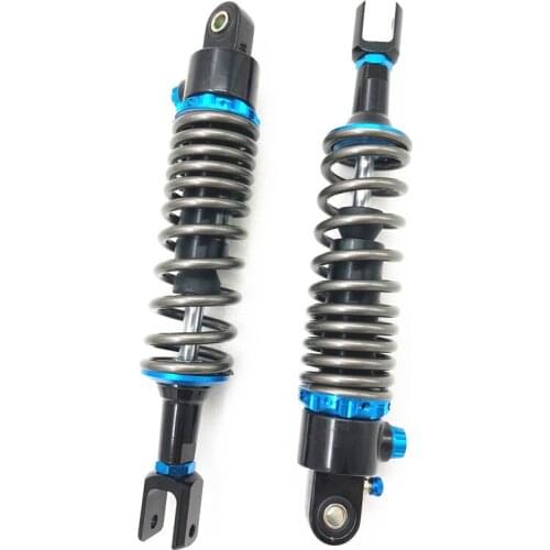 YOSS 1pair 7.5mm spring 335MM 340MM Motorcycles Shock Absorber for Honda Yamaha xmax 300 de 2017 Suzuki Kawasaki bikes ATV