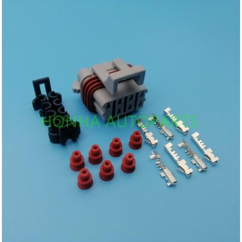 Free shipping 2pcs 7 pin auto plastic housing plug wiring electric plastic female connector 12047938