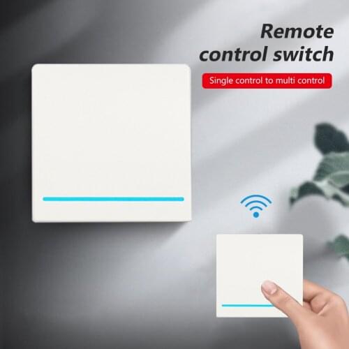 Lamp Wireless 1/2/3 Gang 433Mhz Kit Home Button AC85-240V Ceiling Smart Wall Switches Remote Control Light Switch And Receiver