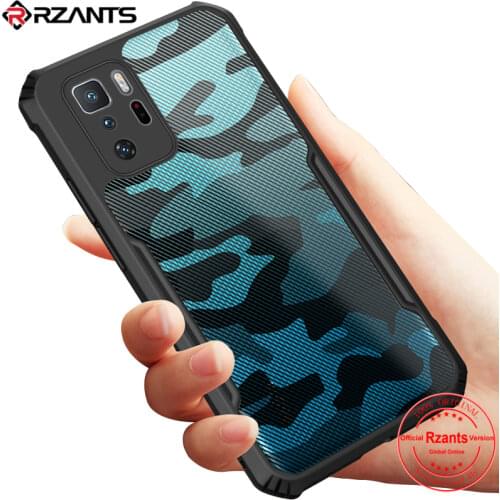 Rzants For Xiaomi POCO X3 GT Case Hard [Camouflage] Shockproof Slim Camera Protection Cover