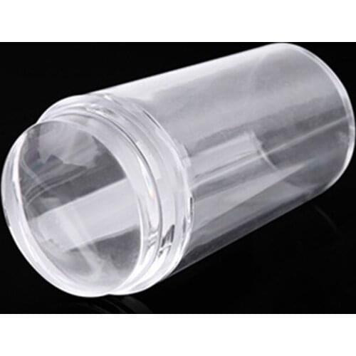 Elastic Lovely Stamper Heads Set Nail Art Stamping Plate Scraper High with Cap for Home Caring Nail Protection Supply