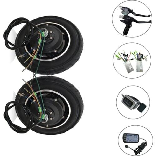 10 inch 36V48V 250W 350W electric hub motor high torque electric brushless wheelbarrow gear hub motor electric robot motor