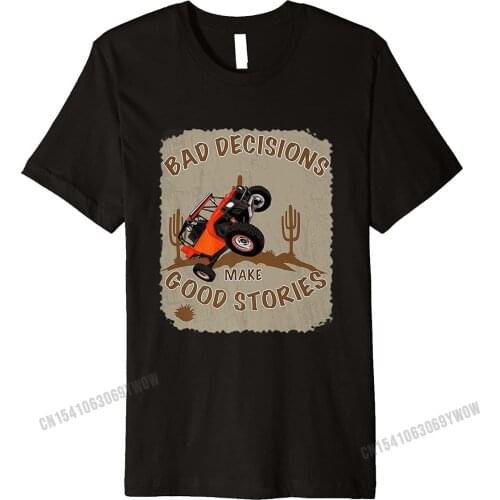 UTV SXS T SHIRT SIDE BY SIDE FUNNY SHIRT Premium T-Shirt Cotton Tops Tees for Men Fashionable Top T-shirts Unique Faddish