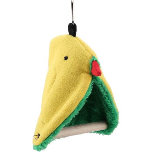 Bird Parrot Hammock Cage Soft Chinchilla Squirrel Hanging Nest Bed Hanging Cave Hamster Sleeping Bed Small Pets Supply