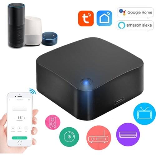 WiFi IR Remote Control Smart Infrared Controller Universal Via Tuya Smart Life APP For TV Air Conditioner For Alexa Google Home