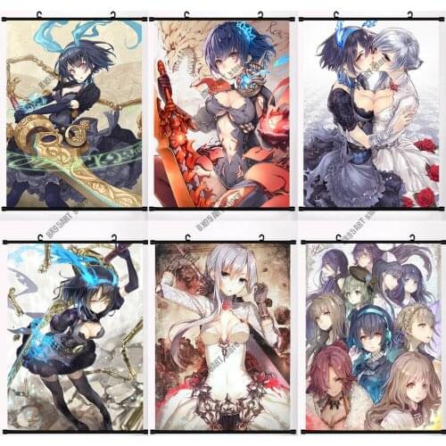 Canvas Painting Anime Posters and Prints SINoALICE Alice Snow Briar Rose Kaguya Wall Art Pictures for Living Room Decoration