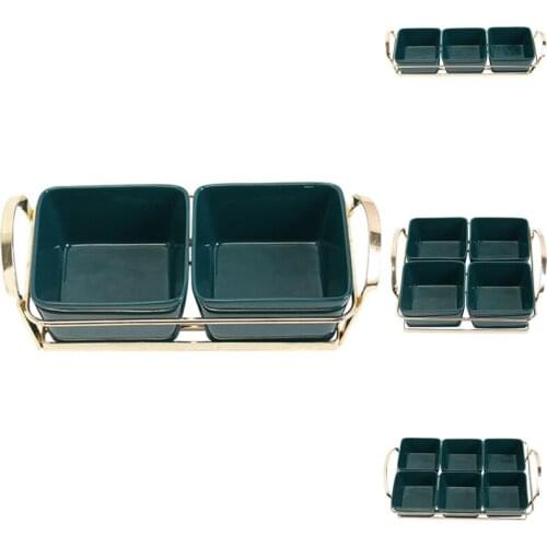 Creative Ceramics Dried Fruit Candy Plate Serveware Snack Tray,Serveware Serving Tapas Dishes Nuts Olive