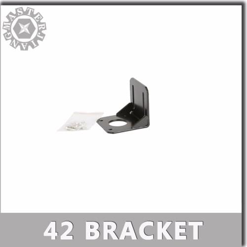 1 PCS NEMA 17 42 Stepper Motor mounting L Type Bracket Holder Black Alloy Steel for 42 Stepping Motor with mounting Screws