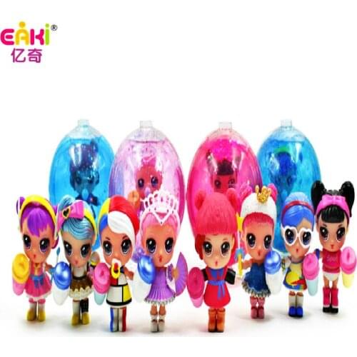 New Eaki original Generate Exquisite colorful crystal ball Surprise Doll Children puzzles Toy Kids funny DIY toy