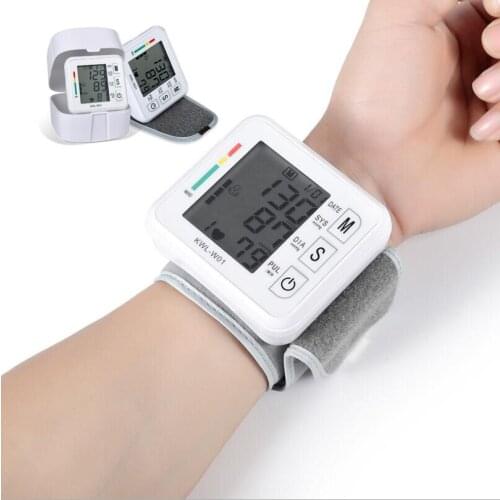 Medical Wrist Type Automatic Voice Broadcast Wrist Type Digital Blood Pressure Meter Sphygmomanometer Automatic