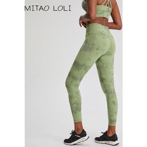 MITAO LOLI CLASSIC 2.0-TIE DYE Naked Feel Fitness Workout Legging Women Buttery Soft Squat Proof Yoga Pants Sport Gym Legging