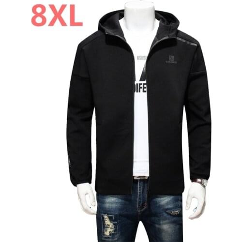 10XL 8XL 6XL 5XL 4XL Men Hooded Sweatshirts Hip Hop Mantle Hoodies Jacket Long Sleeve Cloak Male Coat Outwear Moleton Masculino