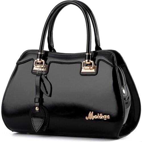 2019 New Fashion Women Handbags European Design Patent Leather Ladies Shoulder Bags Female Brand Luxury Shell Crossbody Bag