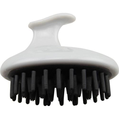 New Arrival 1 Pcs Washing Spa Slimming Massage Brush Silicone Head Body Shampoo Scalp Massage Brush Comb Hair Comb Shower