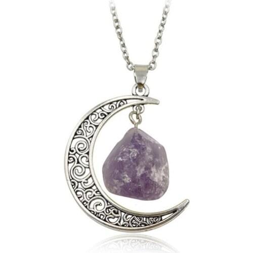 Collares Choker Moana Tong Sell Like Hot Cakes Jewelry Natural Crystal Necklace To Restore Ancient Ways The Moon Sweater Chain