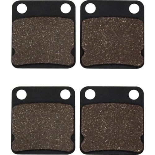 Cyleto Motorcycle Front Brake Pads for Kawasaki KVF 400 C1-C3 C4 Prairie 99-02 KLX 125 KLX125 D-Tracker 10-13 KVF 360 03-10