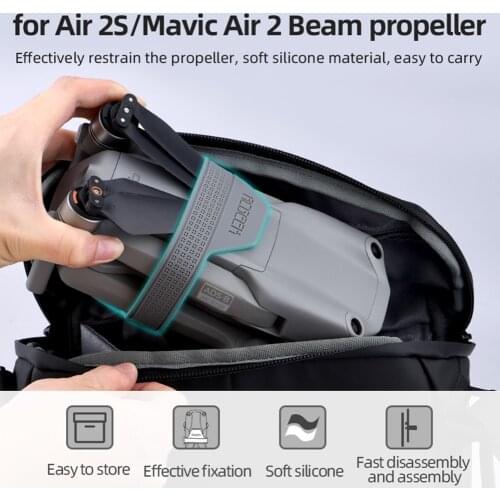 Propeller Stabilizer Holder Ties Belt for DJI Mavic Air 2 Air 2S Drone Blade Fixed Strap Mount Protector Buckle Accessories